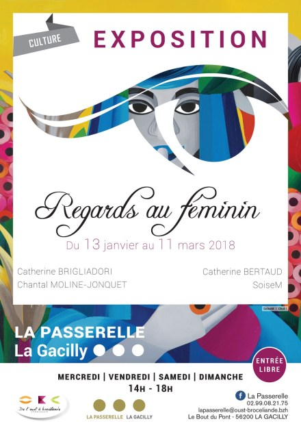 Exposition Regards au féminin à La Passerelle à La Gacilly