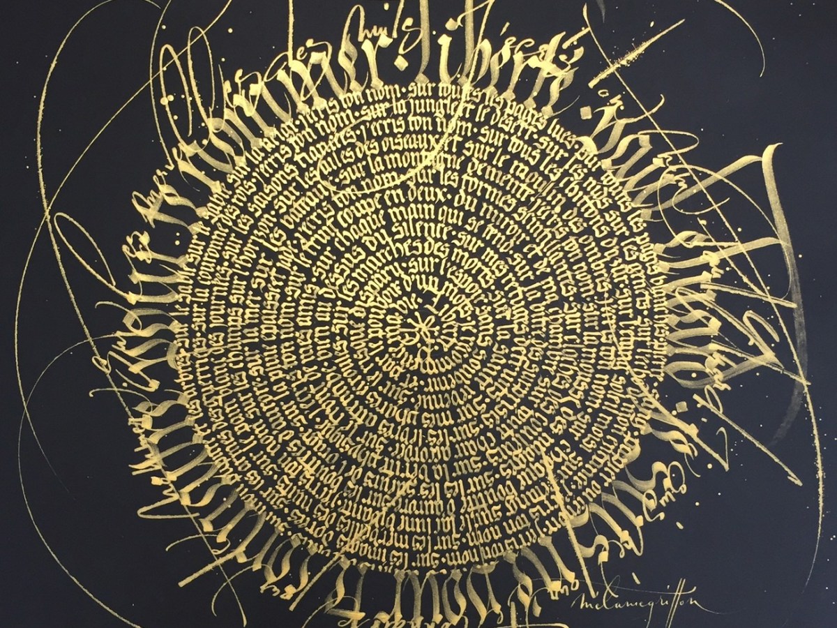 Mélanie Griffon | Artiste&nbsp;calligraphe